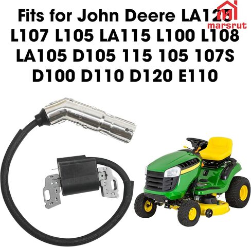 ملف الاشتعال يناسب John Deere LA125 L107 L115 L100 L108 LA105 D105 115 105 107S D100 D110 D120 E110 ، رقم الجزء: MIA12716 ، AUC11822 ، MIA114222 in Saudi Arabia