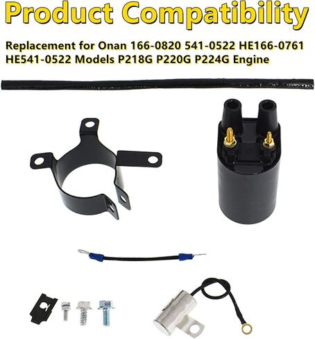 استبدال ملف الإشعال WFLNHB لـ ONAN 166-0820 541-0522 HE166-0761 HE541-0522 MODES P218G P220G P224G ENGURE in Saudi Arabia