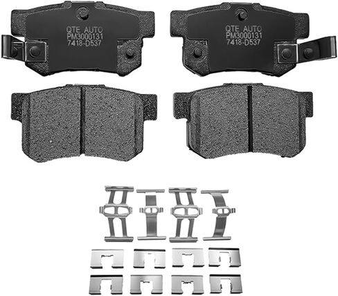 PM Auto Rear Brake Pads For 1991-2007 Honda Accord, 2002-2015 Honda Civic, 11-15 CR-Z, 1997-1999 Acura CL, 2013-2018 ILX, 97-01 Integra, 02-06 RSX, 95-98 TL, 2004-2008 TSX, 07-13 Suzuki SX4, Etc in Saudi Arabia
