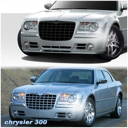 Smoked Amber LED Side Marker Lights Compatible with Chrysler 300 300C Sedan Base Touring SRT8 Limited 2005-2014 Front Side Indicator Lamps 2PCS (Amber Light) in Saudi Arabia