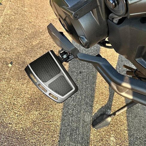 For Rebel CMX 1100 2021 2022 2023 Motorcycle Wide Footpeg Front Rider Footboards Enlarger Foot Pegs Rest Pedals rebel 1100 Accessories (silver) in Saudi Arabia