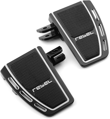For Rebel CMX 1100 2021 2022 2023 Motorcycle Wide Footpeg Front Rider Footboards Enlarger Foot Pegs Rest Pedals rebel 1100 Accessories (silver) in Saudi Arabia