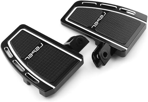 For Rebel CMX 1100 2021 2022 2023 Motorcycle Wide Footpeg Front Rider Footboards Enlarger Foot Pegs Rest Pedals rebel 1100 Accessories (silver) in Saudi Arabia