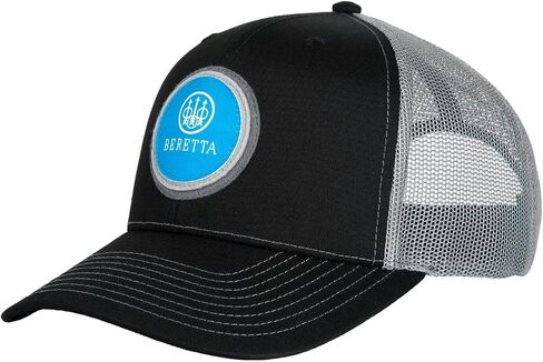 BERETTA MEN'S BXP 112 Trucker خفيفة الوزن في الهواء الطلق قبعة البيسبول غير الرسمية مع Snapback القابلة للتعديل والشعار الأمامي واحد يناسب معظم in Kuwait