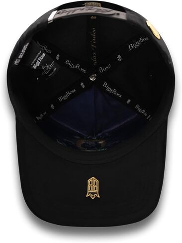 BIGG BOSS TREBOL Black/Grey - Premium Hat for Men,Caps for Any Occasion, Men's Baseball Cap, Men's Caps Adjustable, Men Hats Black Snapback Hat - Adjustable Hat in Saudi Arabia