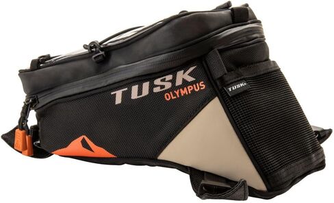 TUSK Olympus Tank Bag Small Black/Tan for Husqvarna Svartpilen 801 2024 in Saudi Arabia