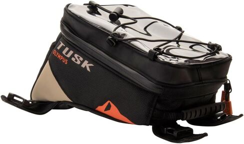 TUSK Olympus Tank Bag Small Black/Tan for Husqvarna Svartpilen 801 2024 in Saudi Arabia