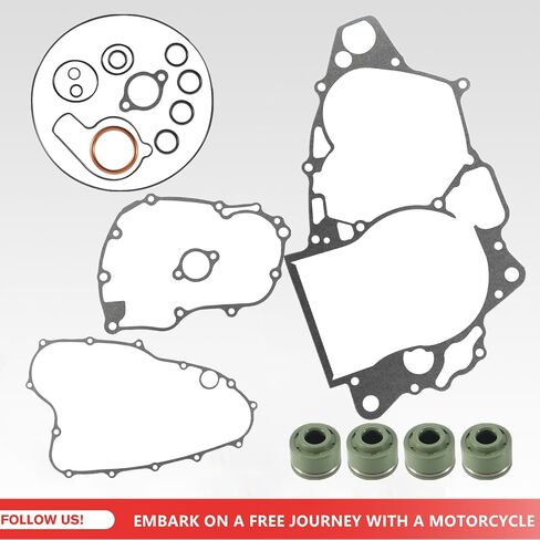 Complete Gasket Kit Top & Bottom End Engine Set Replacement for CRF450R 2002-2008 CRF450 in Saudi Arabia