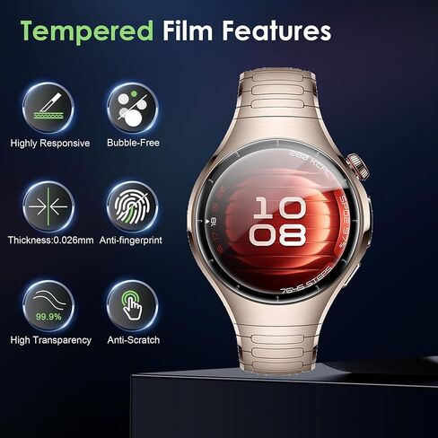 واقي شاشة الخصوصية لهاتف Samsung Galaxy Z Fold 6، زجاج مقسى مقاوم للخدش بصلابة 9H، صديق للحافظة، (عبوتان) in Kuwait