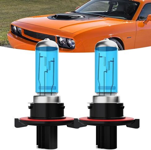 المصابيح الأمامية للهالوجين تتناسب مع مصابيح المصابيح الأمامية Dodge Challenger 2015-2020 ، 9012 عوارض عالية/منخفضة+ H11 أضواء الضباب المصابيح الأمامية الساطعة ، التوصيل والتشغيل ، حزمة 4 in Kuwait