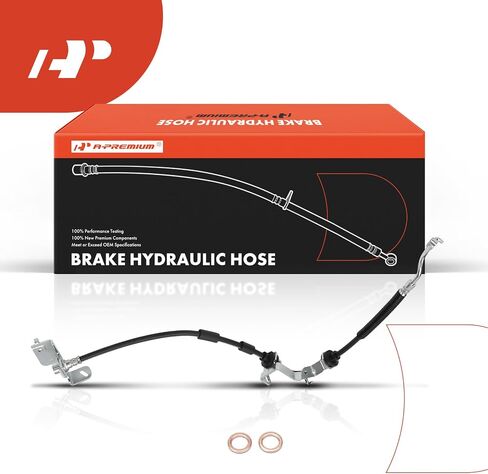 A-Premium Front Passenger Side Brake Hydraulic Hose Compatible with Select Ford Models - Explorer, Police Interceptor Utility, 2020 2021 2022 2023 2024 - Replace# L1MZ2078H in Saudi Arabia