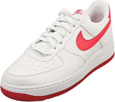 حذاء Nike WMNS Air Force 1 '07، عظم فاتح/بنفسجي بلاتيني/بني فاتح، مقاس 9 in Saudi Arabia