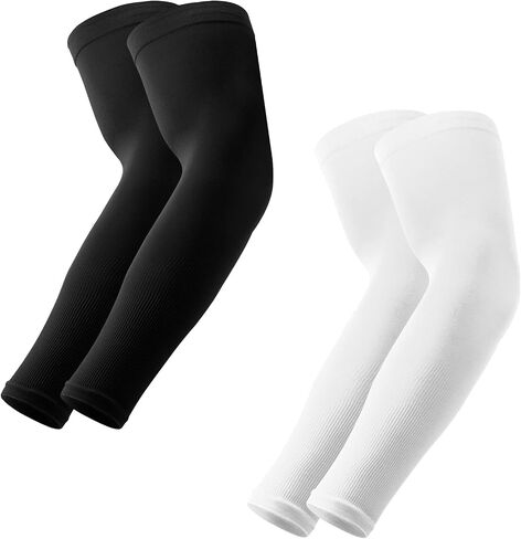Arm Sleeves for Men Women, UV Sun Protection Compression Cooling Summer Arm Sleeves for Volleyball Basketball Sports in Kuwait