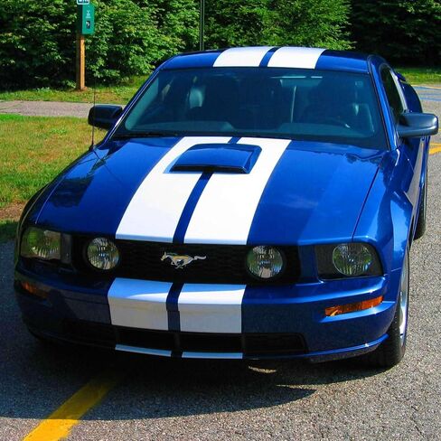 Gloss Hot Rod Red Racing Stripe 3M 2080 Vinyl Wrap Rally Decale Stripe Sticker 4 inches x 10 Feet in Saudi Arabia