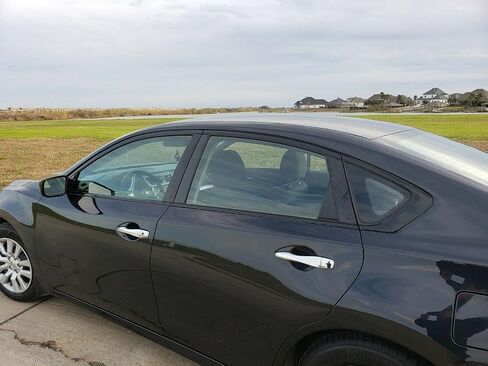 Slickmod Chrome Delete Blackout Vinyl Overlay for 2013-2018 Nissan Altima Window Trim (Satin Black) in Saudi Arabia