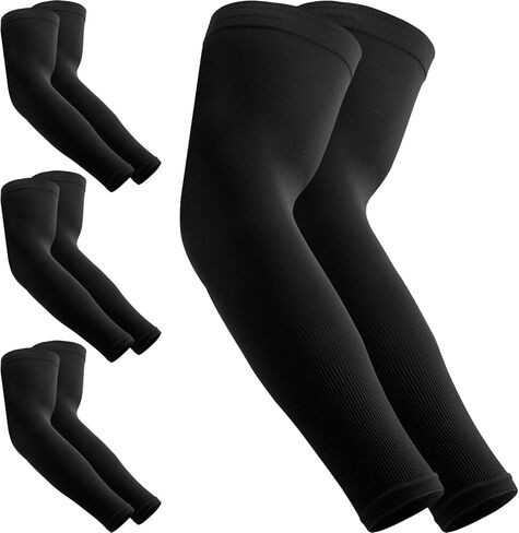 Arm Sleeves for Men Women, UV Sun Protection Compression Cooling Summer Arm Sleeves for Volleyball Basketball Sports in Kuwait