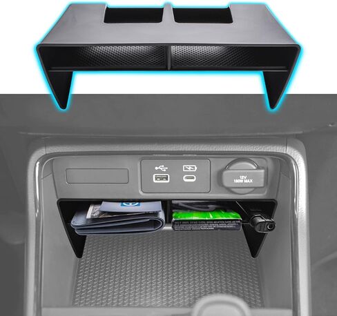 EDBETOS CRV Opening Organizer Compatible with 2023-2024 2025 Honda CR-V Lower Center Console Accessories Hybrid/EX/EX-L/LX/SE/Sport/Touring, ABS Storage Insert Divider Slot Tray for Phone with Case in Saudi Arabia