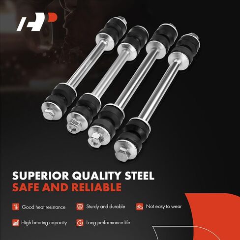 مجموعة A-Premium المكونة من 8 ، رابط شريط التأثير الأمامي والخلفي ، مفصل الكرة العلوي والسفلي ، متوافق مع فورد إكسبلورر 2006-2010 ، Explorer Sport Trac 2007-2010 ، Mercury Mountainder 2006-2010 in Kuwait