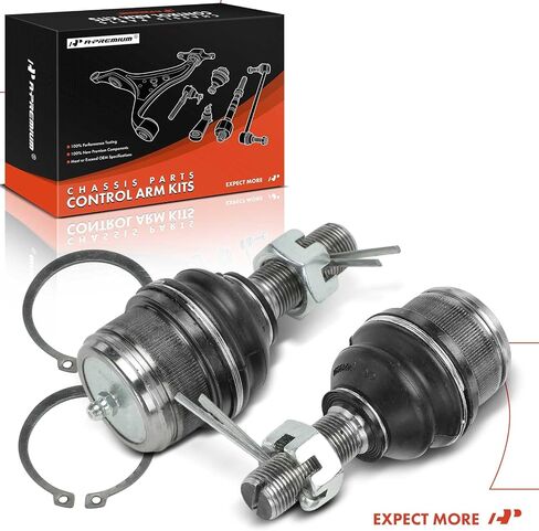 A-Premium 2 × مفصل الكرة العلوي الأمامي ، متوافق مع Ford F-150 ، F-250 HD ، F-250 Super Duty ، F-350 ، F-350 Super Duty ، F-450 Super Duty ، F-550 Super Duty ، Bronco ، Specursion & Dodge RAM 2500 ، RAM 3500 in Kuwait
