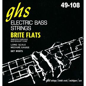 GHS Strings Bass Guitar Strings (GHS 3075 M)