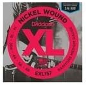 D'Addario Baritone Electric Guitar Strings | EXL157 | 3 SETS | Medium