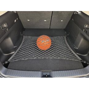 Floor Style Automotive Elastic Trunk Mesh Cargo Net for Mazda CX-50 2023-2024 - Premium Trunk Organizers and Storage - Luggage Net for Crossover - Best Car Organizer for Mazda CX50