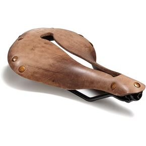 Selle Anatomica H1 Leather Bike Saddle for Comfortable Racing Long and Short Distances Tool Leather Copper