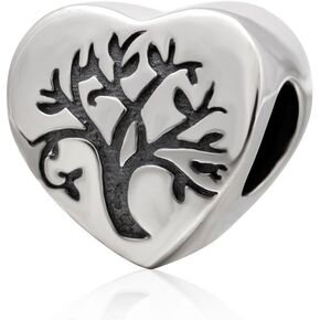 925 Sterling Silver Tree of Life Charms for Pandora Bracelet Family Tree Beads Charms Jewelry Gift for Women Girls