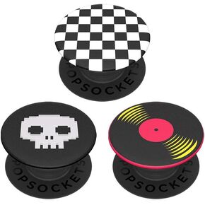 PopSockets PopMinis: Mini Grips for Phones & Tablets (3 Pack) - Punk Out