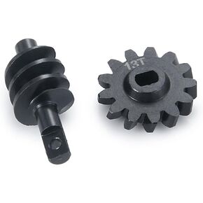 RC Steel Overdrive Gears 12T Differential Worm Gear for SCX24 Upgrades 1/24 RC Crawler Car Parts