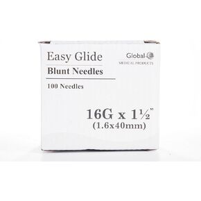 (Qty 100) 16 ga x 1-1/2" Dispensing Needle, Blunt Tip in Kuwait
