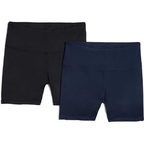 Jockey Women's 2 Pack Performance High Waist Bike Short