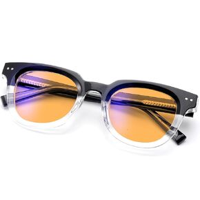 Blue Light Blocking Reading Glasses Amber Blue Blocker Lens - For Better Sleep, Reduce Eye Strain for Women + Men