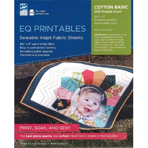 Printables Inkjet Cotton Lawn 6pc PrintablesInkjetCottonLawn6 packaging may vary.