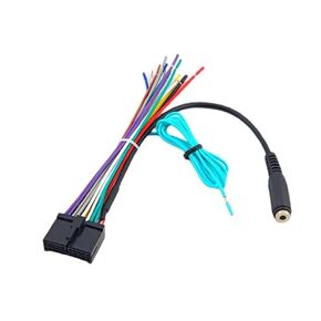 Goodsby Harness Wire Replacement for Boss Car Radio BCP62 BE7ACP BV755B BV755BLC BV765B BV775B BV800ACP BV850ACP BV9351B BV9358B BV9358RC BV9384NV BV9386NV BVB9364RC BVCP9685A BVCP9685RC BVCP9700A