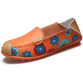 VenusCelia Women's Floral Comfort Walking Flat Loafer in Kuwait