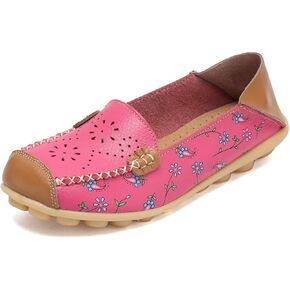 VenusCelia Women's Comfort Walking Boat Shoe