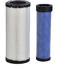 006000455F1 006000456F1 Air Filter Kit Compatible with Mahindra Tractor 4500 5500 6000 6500+