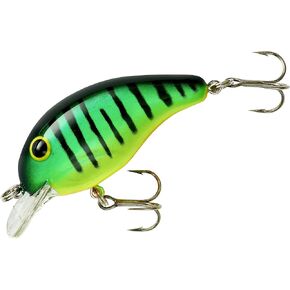 BANDIT LURES Crankbait Series 100 200 & 300 Bass Fishing Lures, Fire Tiger, Series 100 (Dives to 5') (BDT120)