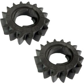 280104S Starter Motor Pinion Gear Compatible with Briggs adn John Deere M83184 280104 693058 693059 695708 (2Pack)