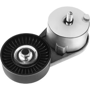 A-Premium Belt Tensioner Assembly with Pulley Compatible with Pontiac Sunfire 1998-2002 & Chevrolet Cavalier 1998-2002 L4 2.2L, Replace# 24574843, 2008-203360