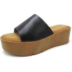 Pierre Dumas Women's Aster-1 Platform Slide Sandals for Women
