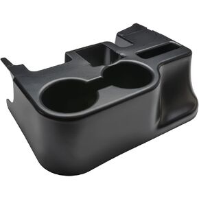 GlowShift Cup Holder Add-On Center Console Attachment Compatible with Dodge Ram 1500 2500 3500 Cummins 2003-2012 - ABS Plastic - Easy Installation - No Factory Modifications Required