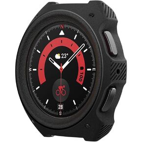 Caseology Vault Compatible with Samsung Galaxy Watch 5 Pro Case 45mm (2022) - Matte Black