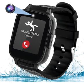 Elderly 4G GPS Smart Watch Waterproof Senior Real-Time Tracking Phone Video Call SOS Emergency Alarm Voice Message Geo-Fence Touch Screen Pedometer Anti-Lost Tracker Father Mother's Day North America in Kuwait