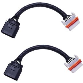 2 X Headlight Wiring Harness Adapters for 2004-2007 Volkswagen Touareg 7L6971071A
