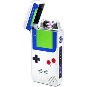 Rolls Electric Lighter - Cute Lighters - Retro Gamer Gifts for Women - Cool Gadgets - Custom Unique Birthday Gifts - Stocking Stuffers for Women - by Rolls Plasma Lighter (Pink)