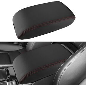 INTGET Car Center Console Armrest Cover for Honda Accord Accessories 2023 2024 Leather Arm Rest Box Lid Middle Console Seat Cover Protector