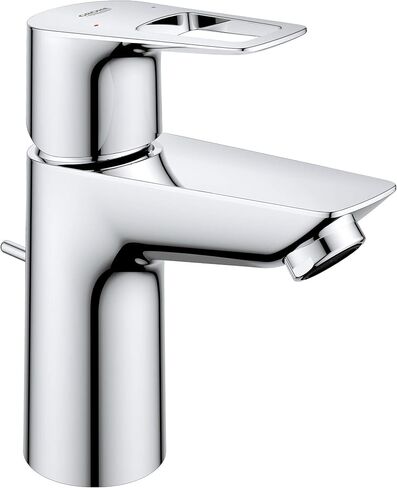 GROHE 23085001 Bauloop، صنبور حمام بفتحة واحدة بمقبض واحد مقاس S 1.2 GPM - الصرف غير متضمن، كروم in Kuwait
