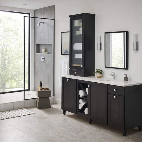 GROHE 23085001 Bauloop، صنبور حمام بفتحة واحدة بمقبض واحد مقاس S 1.2 GPM - الصرف غير متضمن، كروم in Kuwait